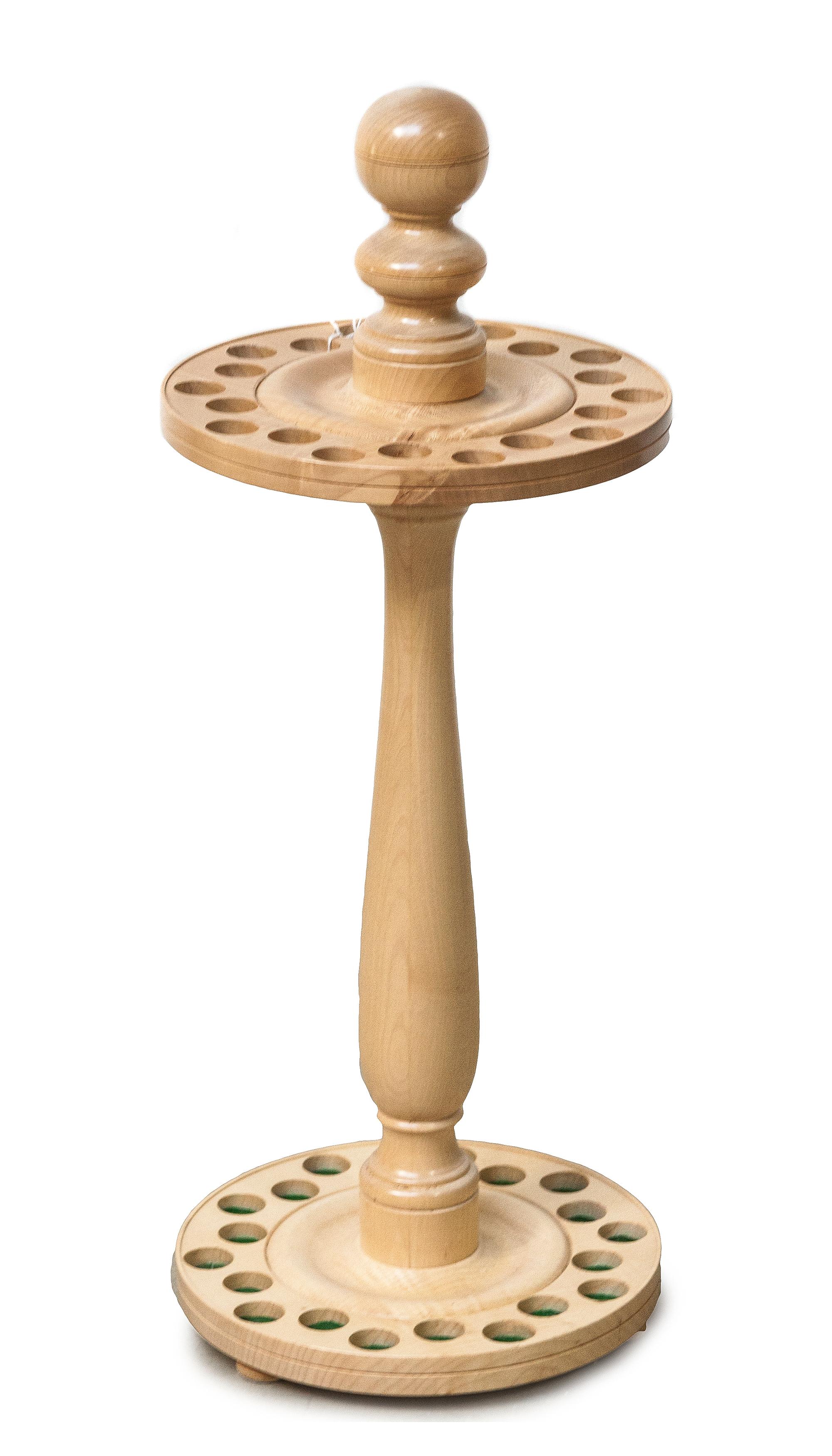 An American Maple Cane Stand, Height 28 1/2 inches.