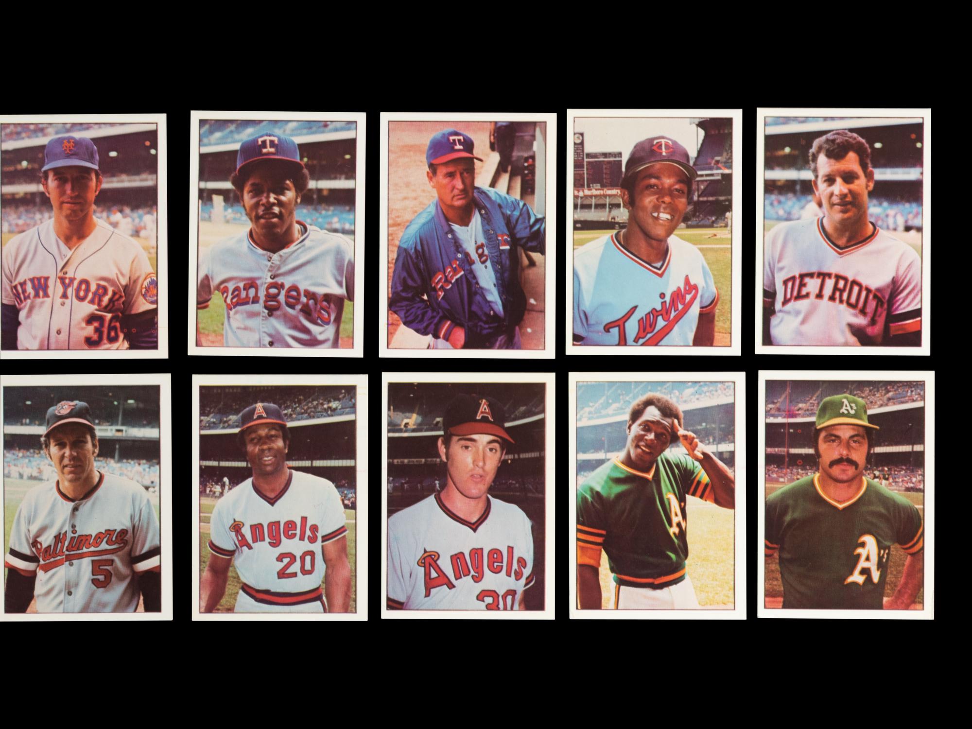 A Complete Set of 1975 SSPC Superstars Baseball Cards (42/42)