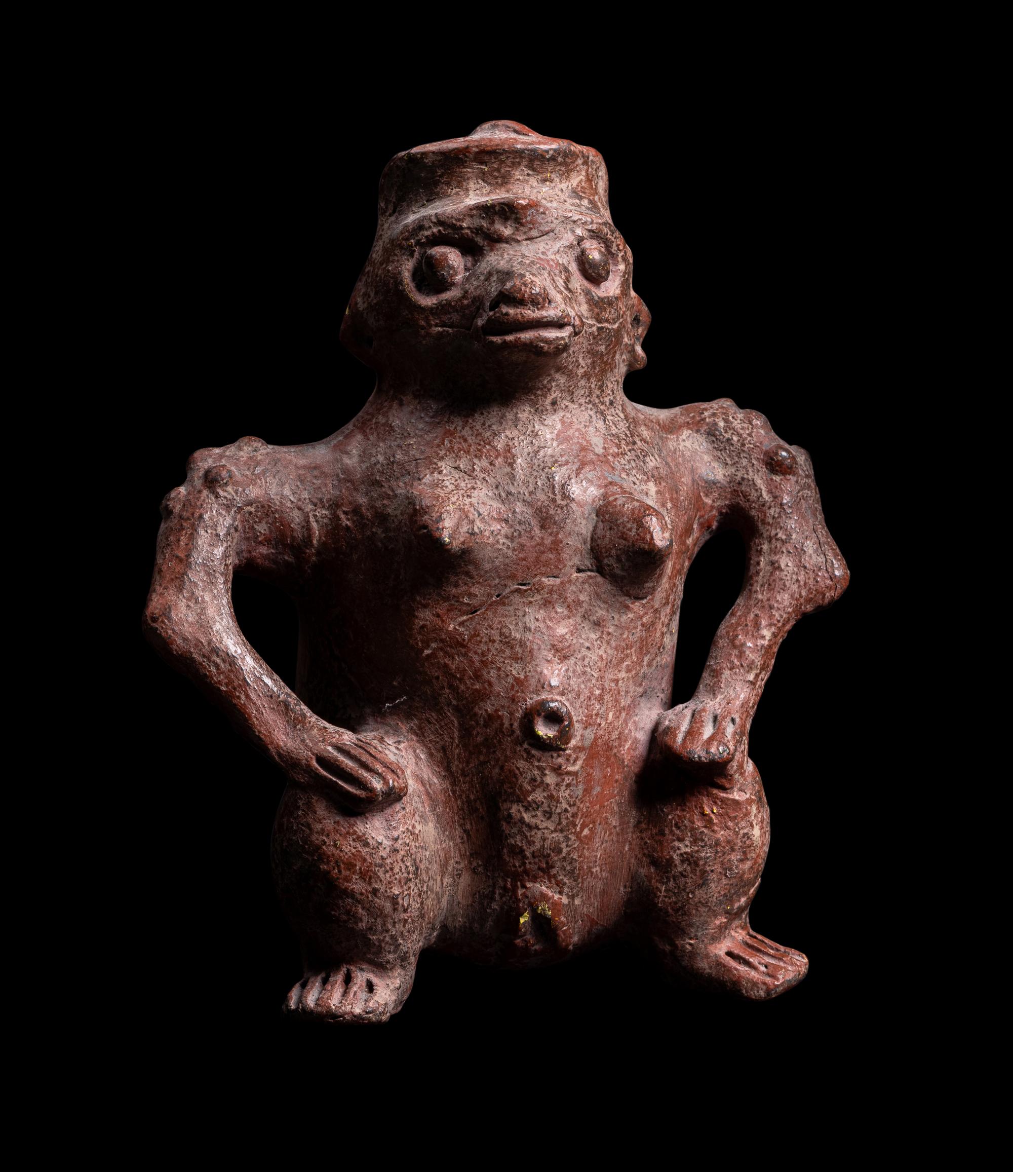 Five Guanacaste Terracotta Figures