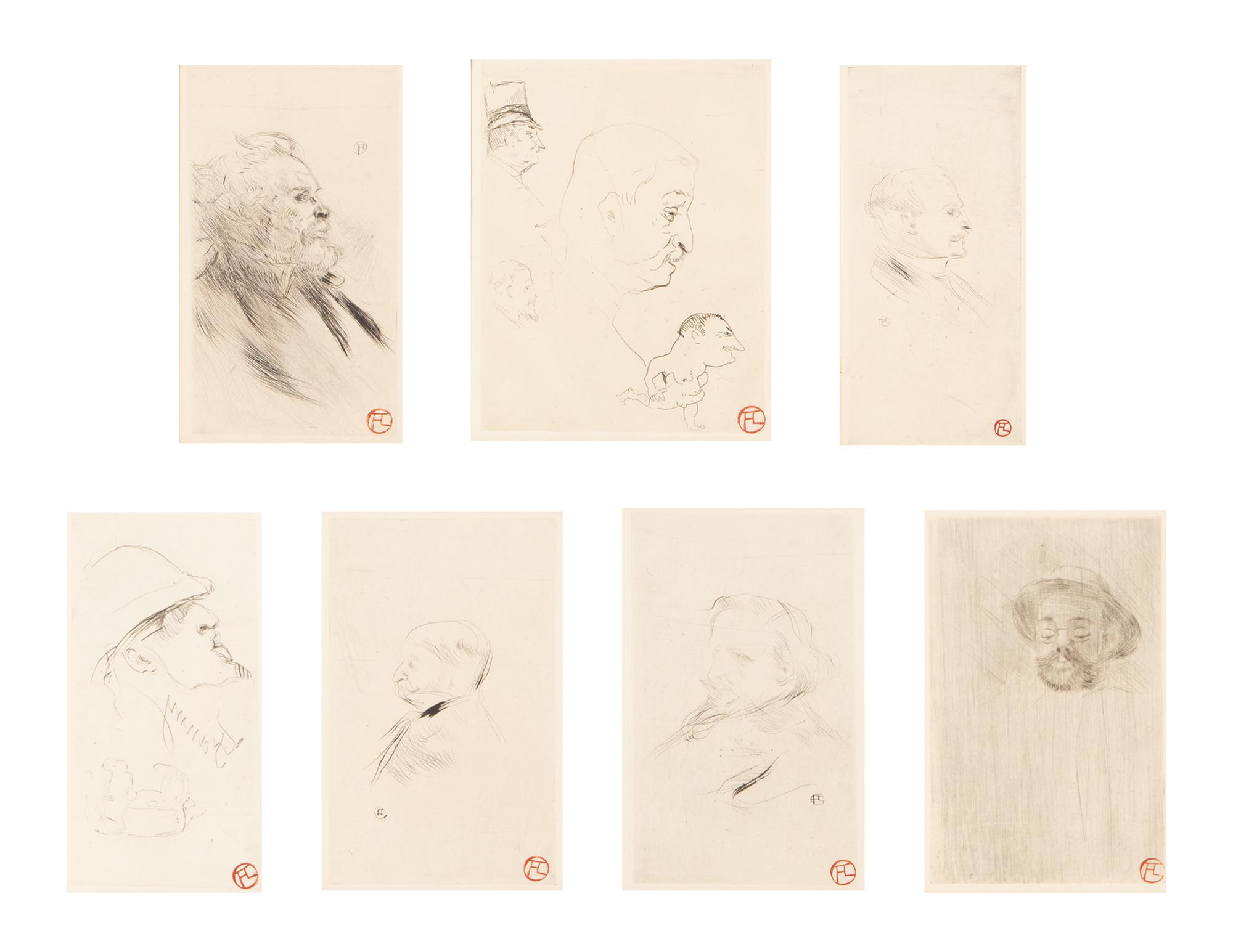 Sept pointes séches (the complete portfolio of seven)