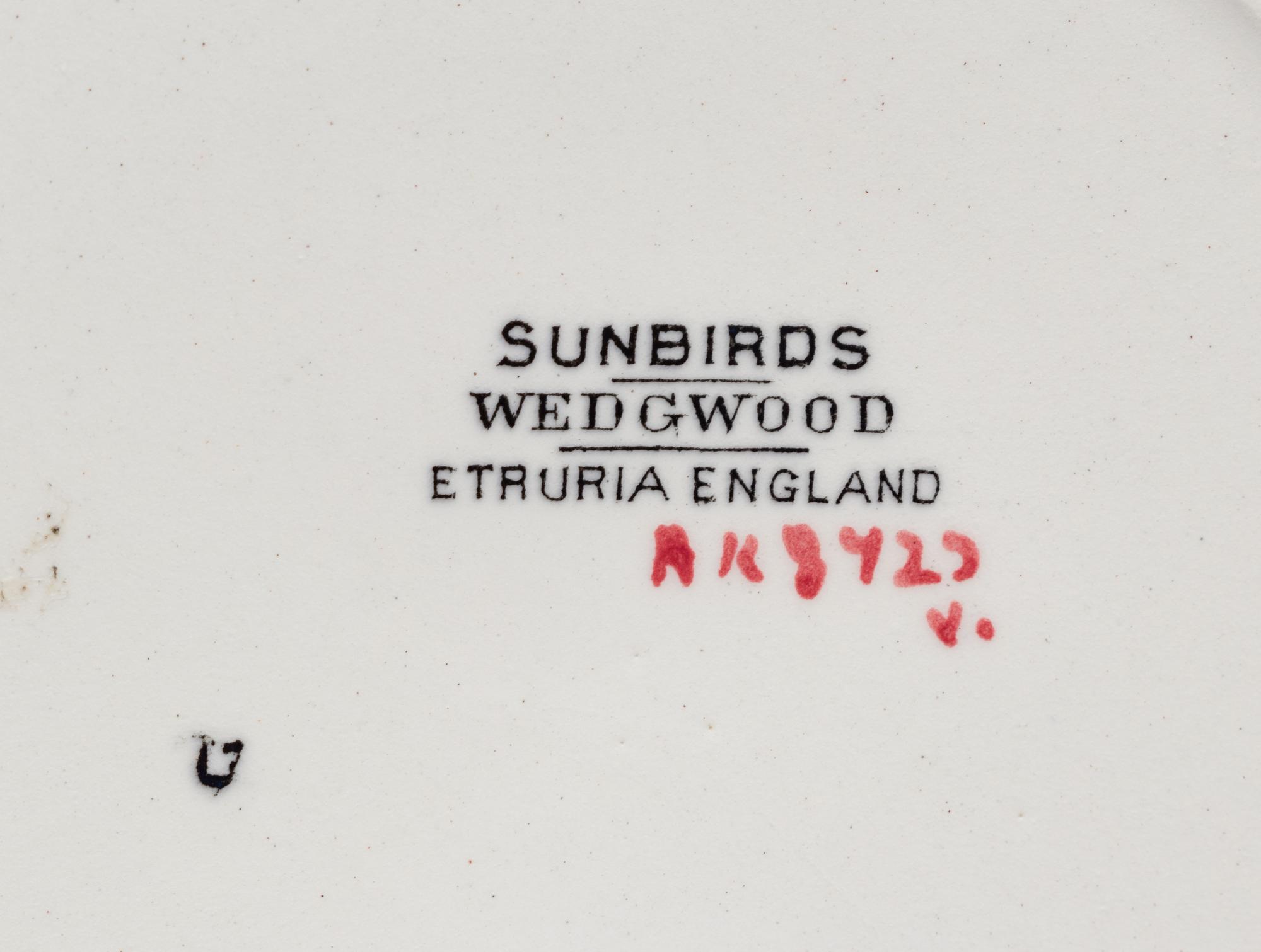 A Wedgwood Sunbirds Dinner Service