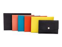 Six Hermès Leather Accessories: Four Wallets, One Agenda Holder, One Coin Purse, 2003-2015