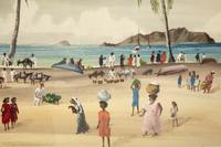 Market Place, Port de la Cruz, 1945