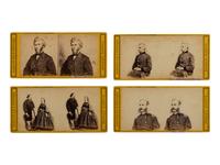 [CIVIL WAR]. A group of 20 stereoviews featuring "Prominent Personalities" including generals and politicians. New York: E. & H. T. Anthony.