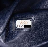Chanel Navy Caviar Leather Flap Bag, 2011