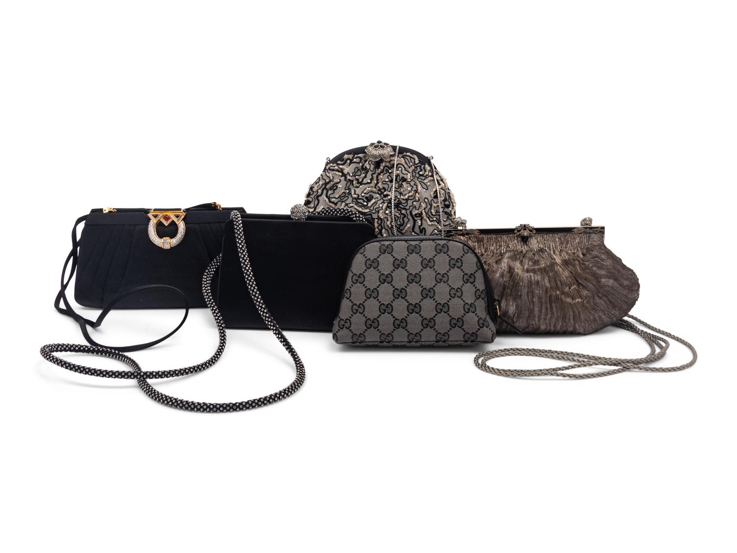 Five Designer Evening Bags