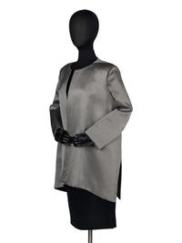 Geoffrey Beene Satin Jacket and Skirt