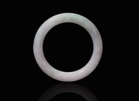 RTO A jadeite circular bangle 翡翠手鐲一件