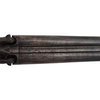 Belgian 8 Bore Percussion Double Barrel Shotgun