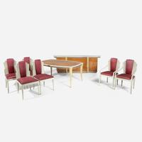 Vladimir Kagan (American, 1927-2016) Eva Dining Room Set, Vladimir Kagan Designs, Inc., USA, circa 1983