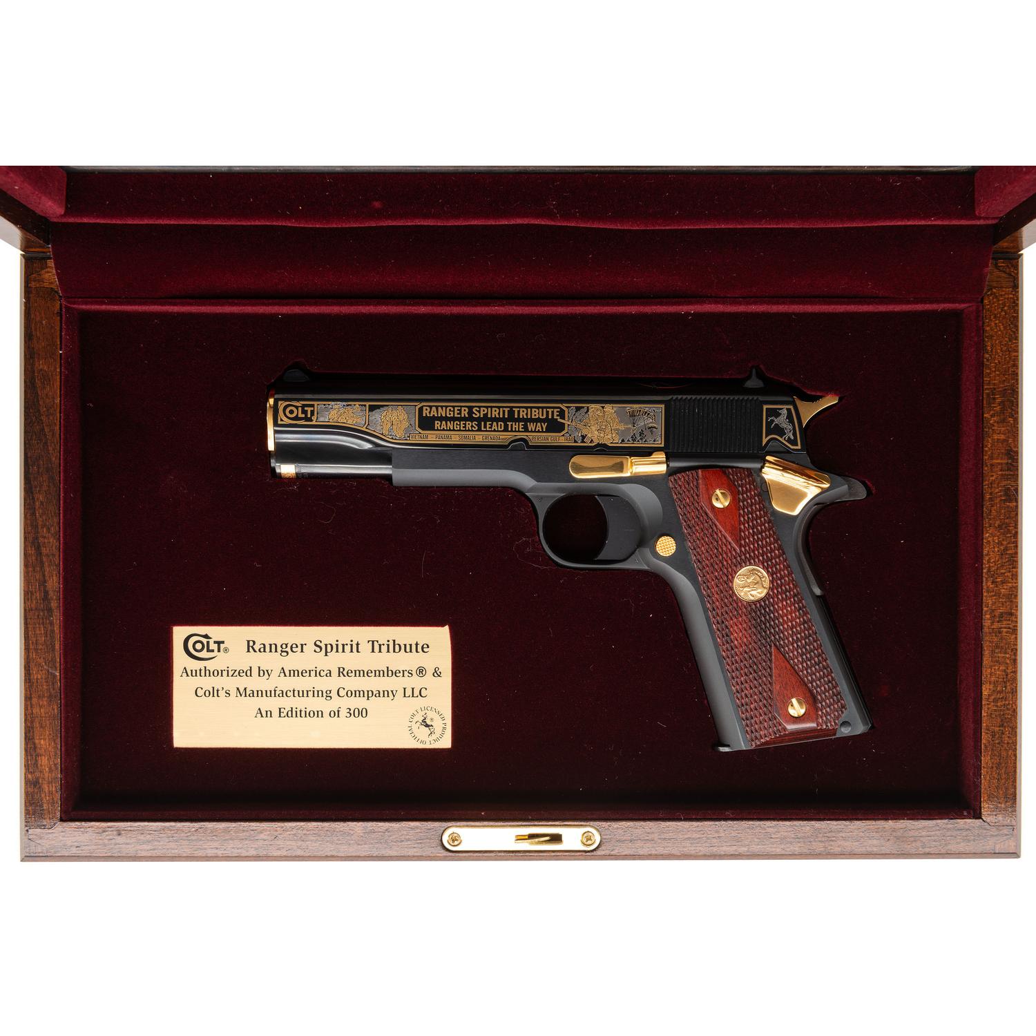 *Colt America Remembers Ranger Spirit Tribute with Presentation Case