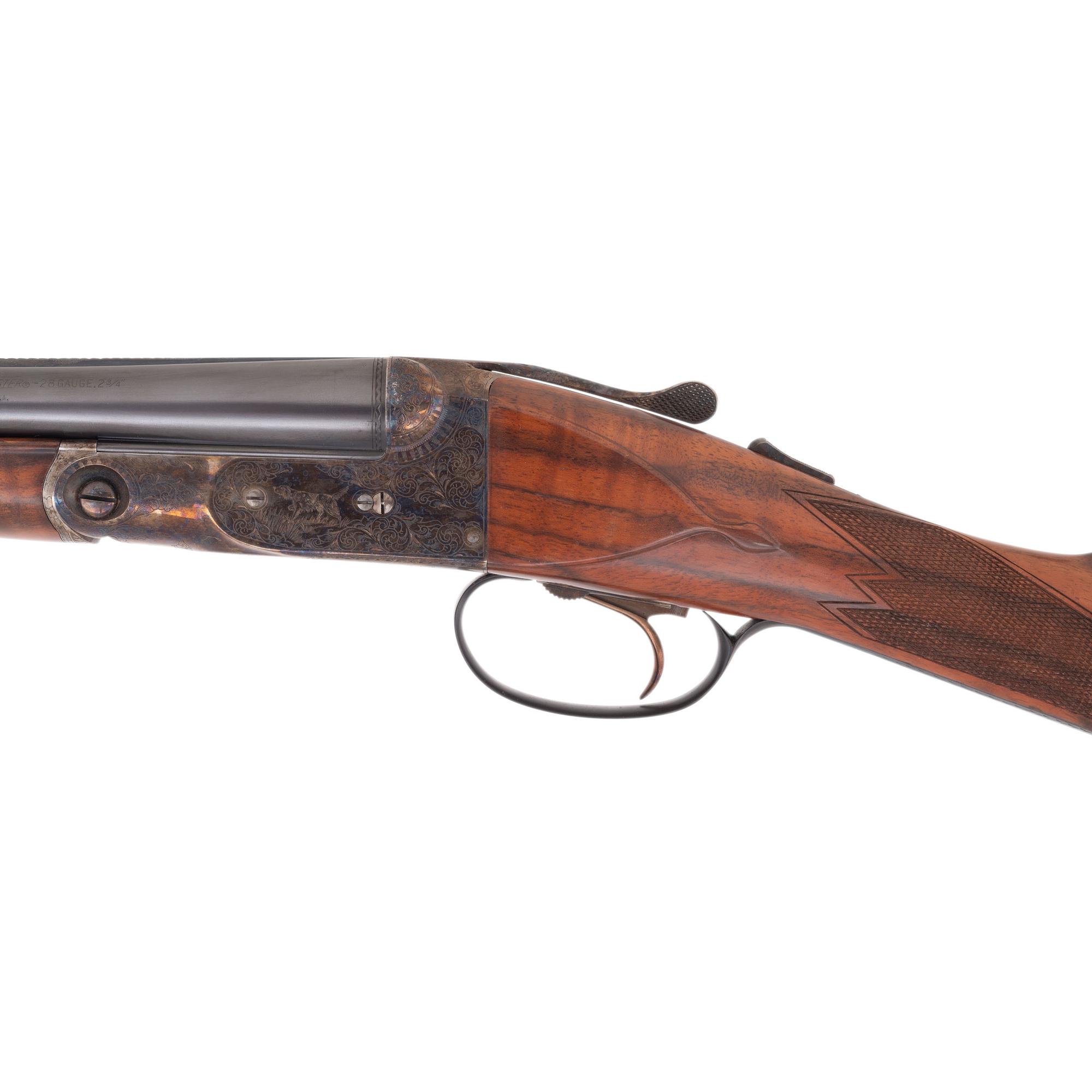*Parker Reproduction DHE 28 Gauge Shotgun with Case
