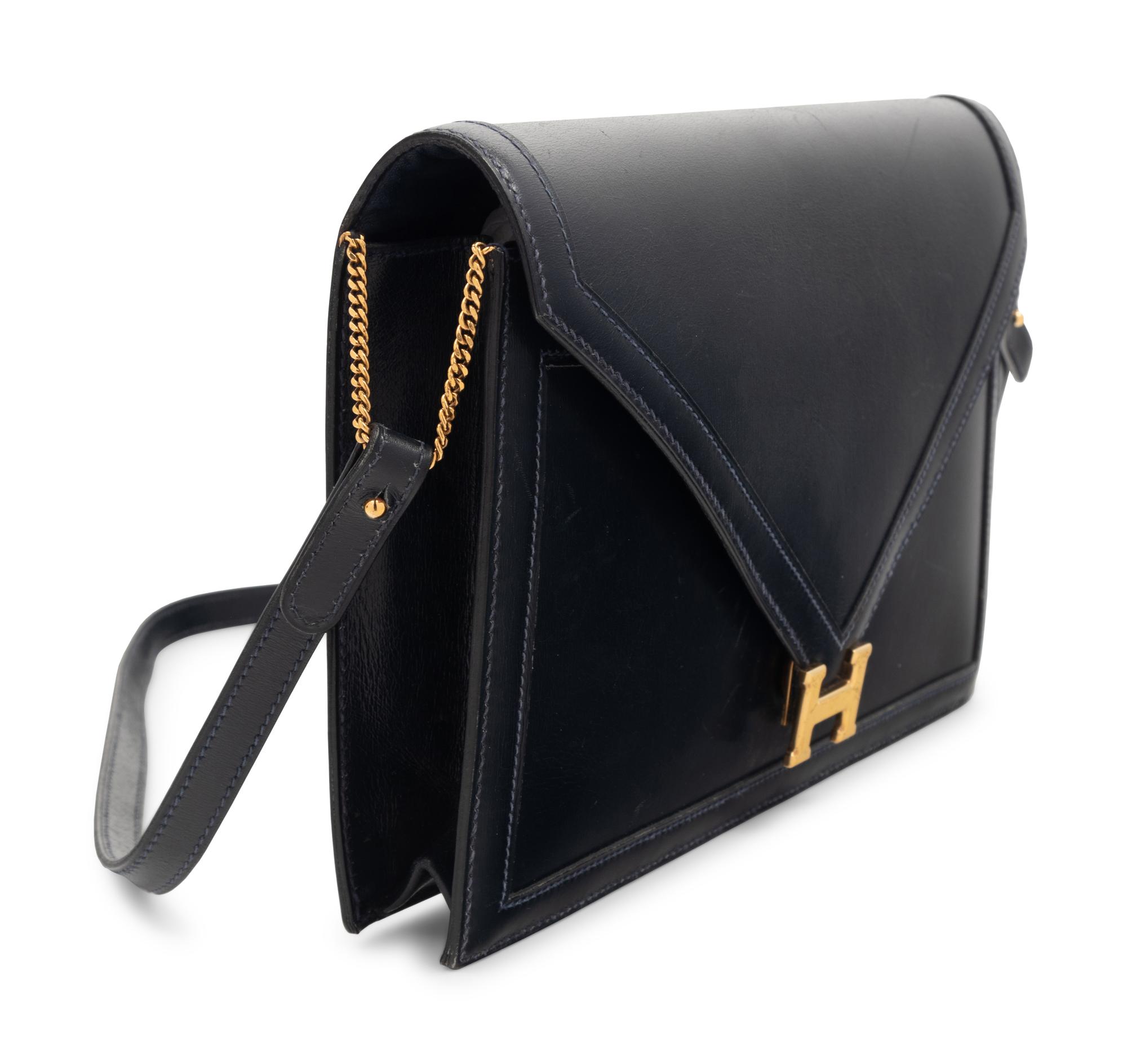 Hermès Leather Lydie Bag, 1987