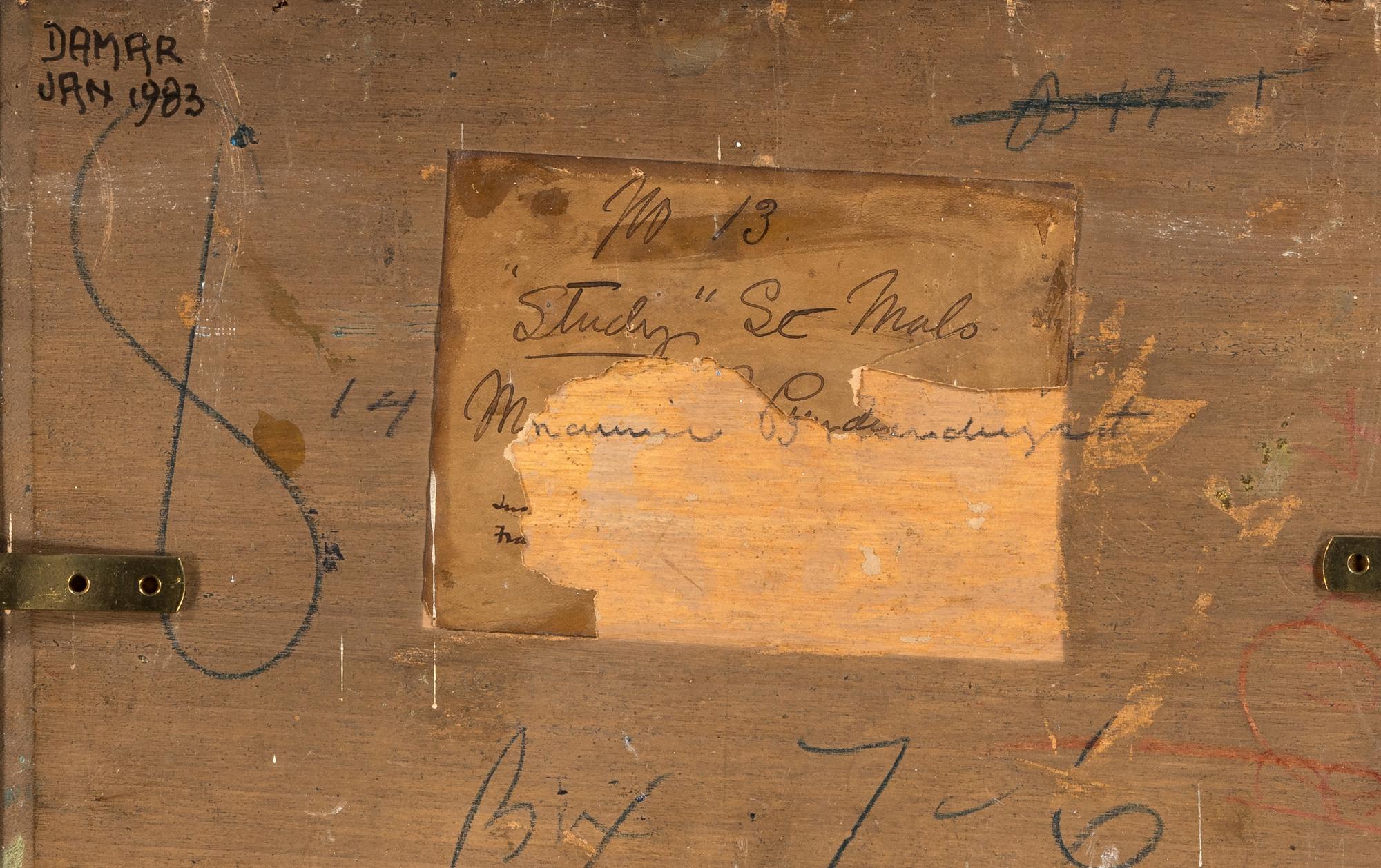 Study St. Malo No. 13 , c. 1907