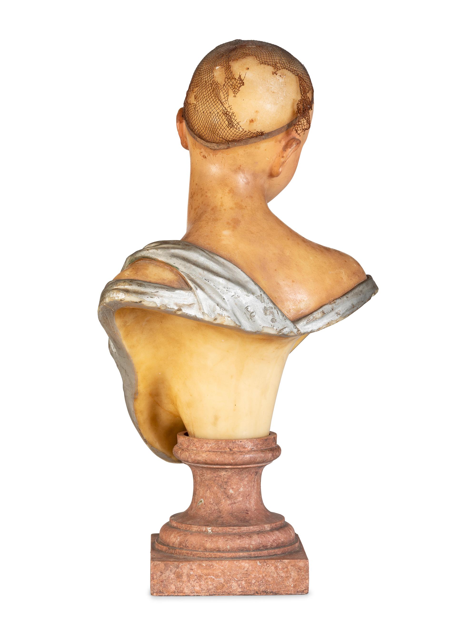 A Pierre Imans Wax Mannequin Bust