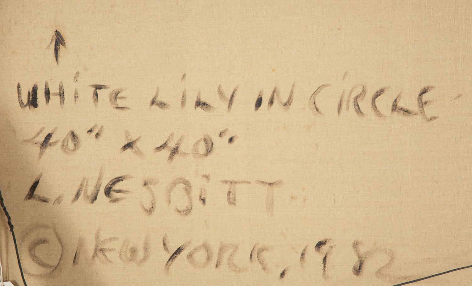 White Lily in Circle, 1982