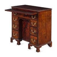 A George III Mahogany Kneehole Desk