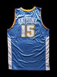 A Carmelo Anthony Signed Denver Nuggets Jersey (Steiner).