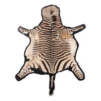 A Taxidermy Zebra Rug
