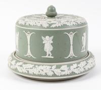 A Wedgwood Jasperware Cheese Dome Diameter 10 1/2 inches.