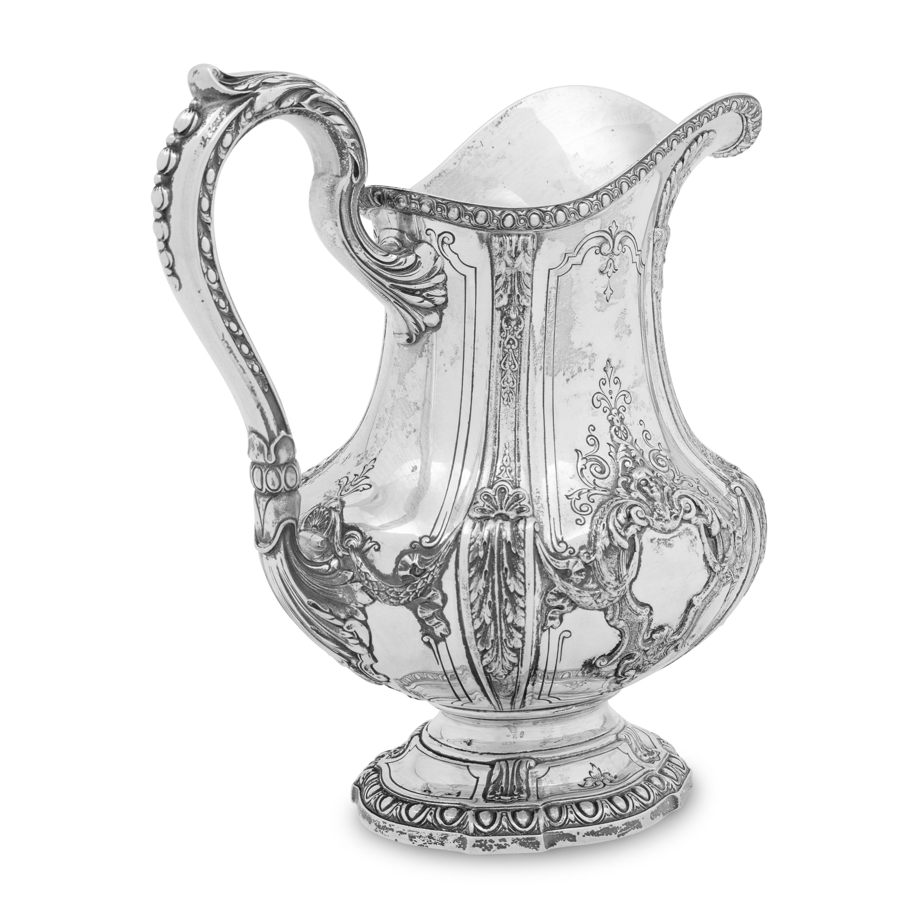 An American Silver Water Pitcher
