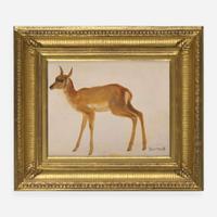 Albert Bierstadt (American, 1830–1902) Study of a Deer