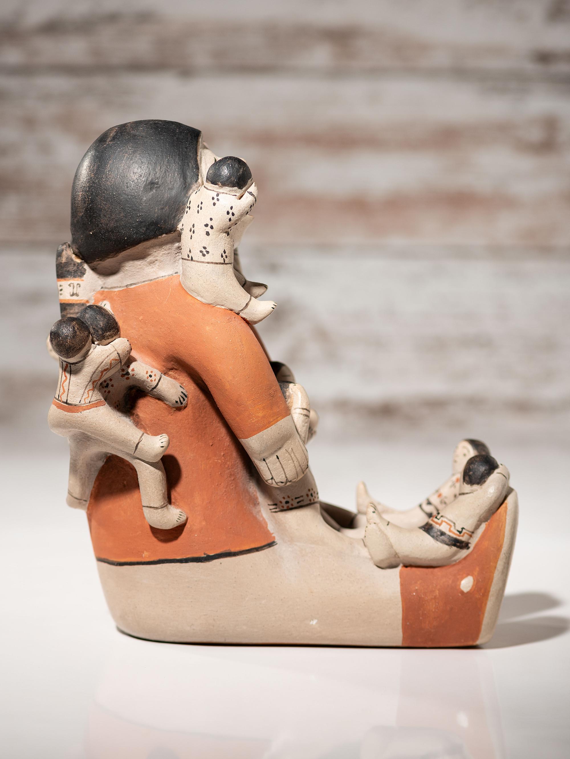 Pottery Storyteller, with Eleven Children