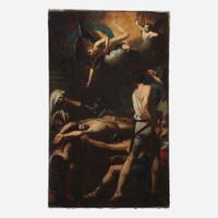 Valentin de Boulogne (French, 1591–1632) Étude pour Le Martyre de Saint Procès et Saint Martinien