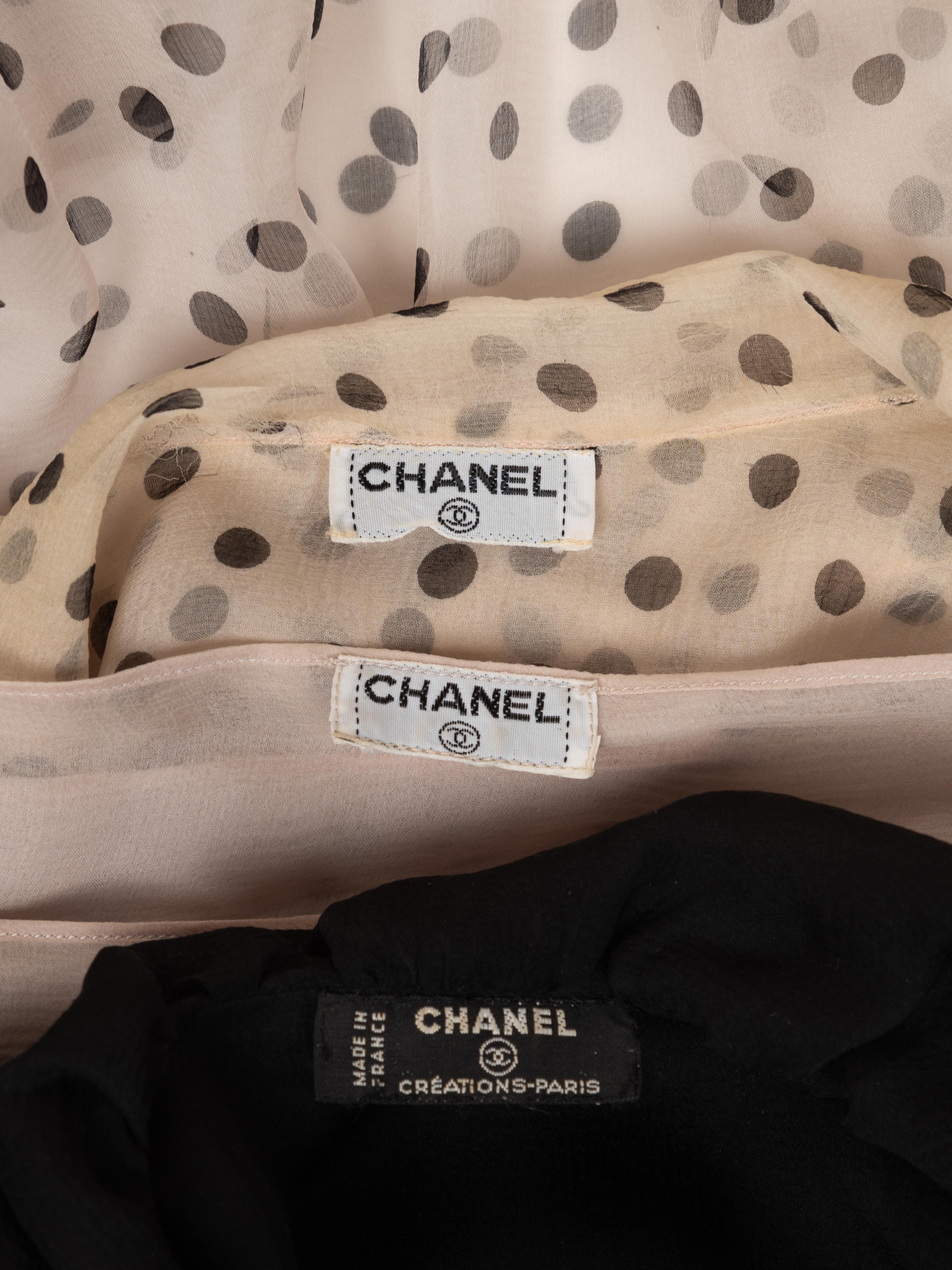Two Chanel Tops, 1990-2000s
