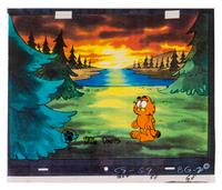 Jim Davis. Garfield and Friends. Garfield. ca 1997.