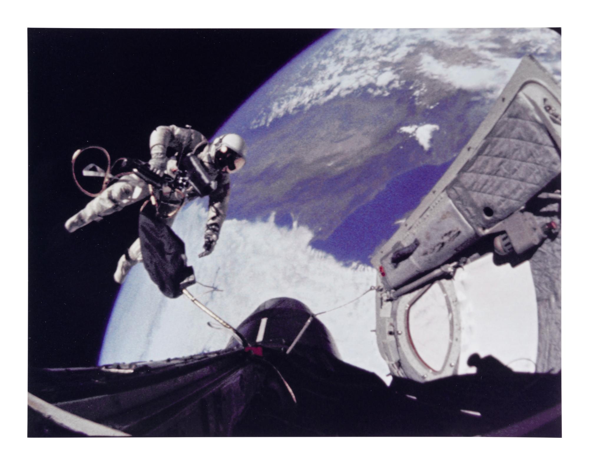 [NASA - GEMINI 4]. A group of 6 photographs relating to the Gemini 4 spacewalk. 1964.
