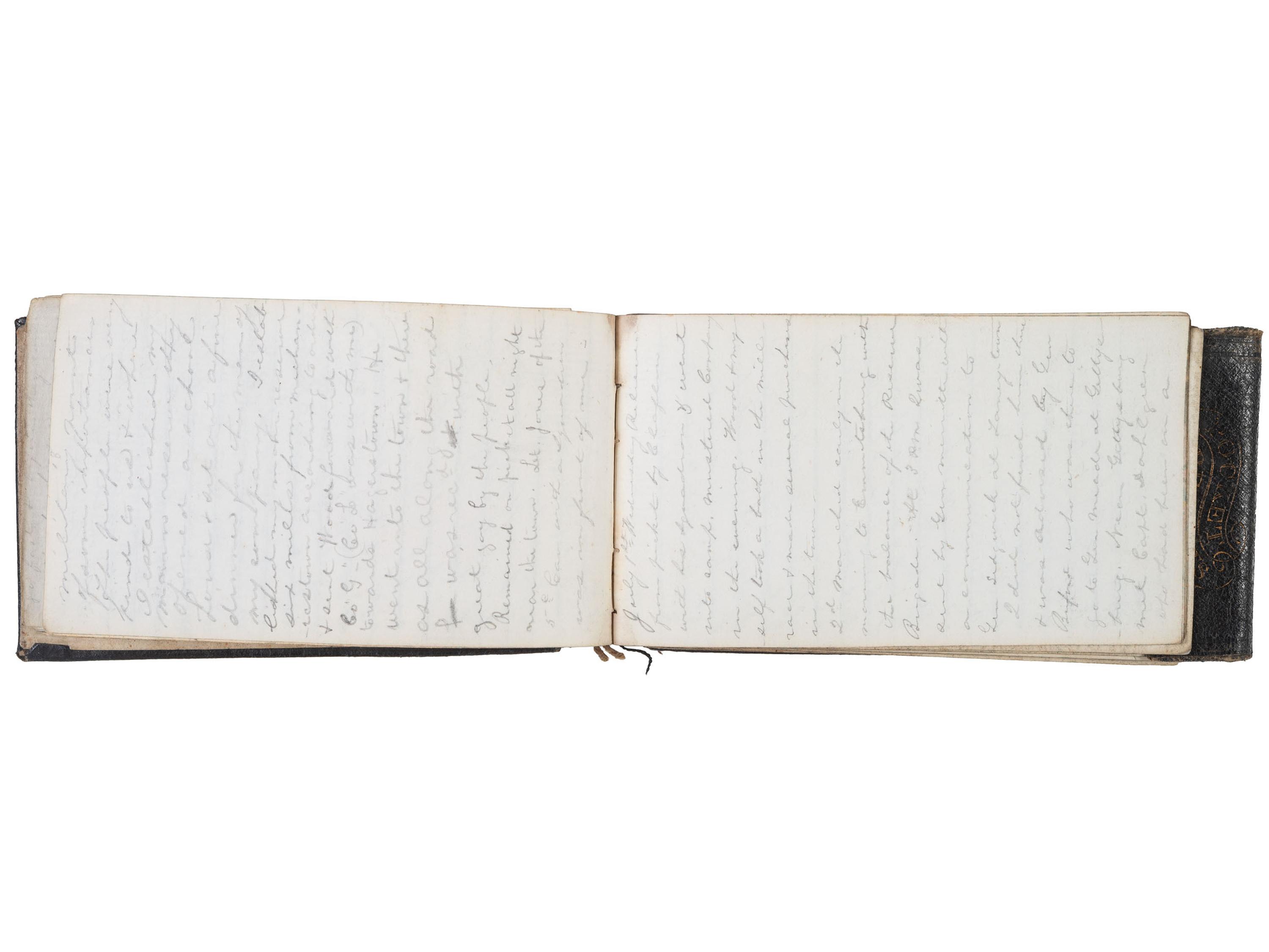 [CIVIL WAR]. War-date letters and diary of Capt. Tattnall Paulding (1840-1907), 6th US Cavalry, POW Battle of Fairfield, incl. Gettysburg Campaign and Libby Prison content.