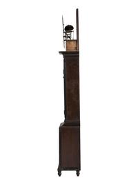 A German-Pennsylvania Mahogany Tall Case Clock