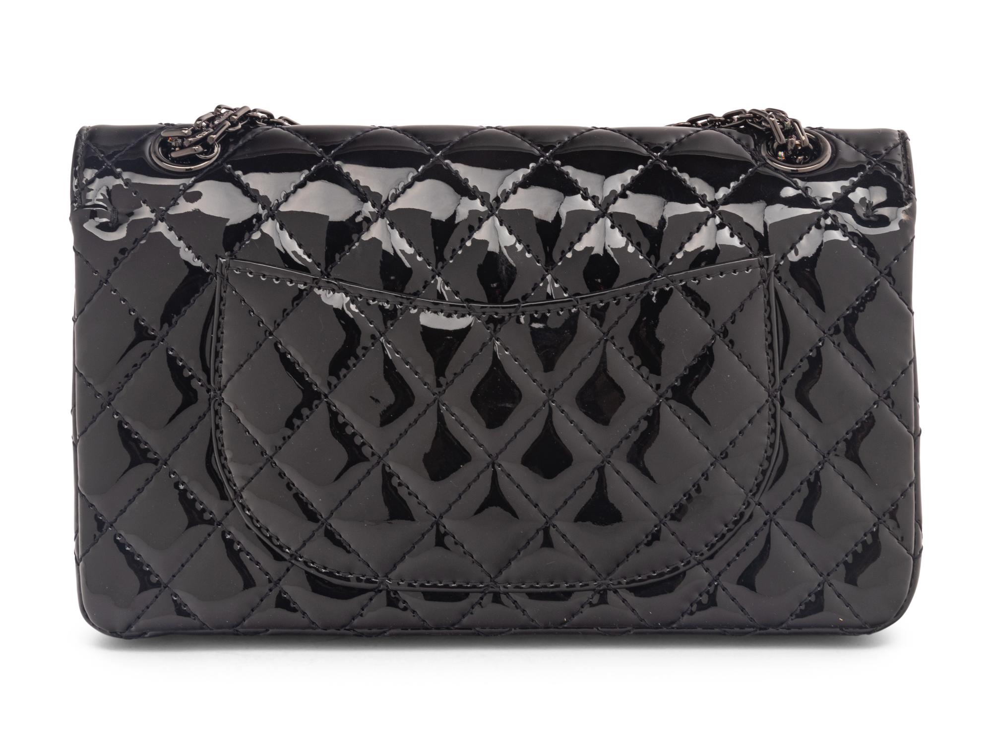 Chanel, Patent Leather 2.55 Reissue Double Flap Bag