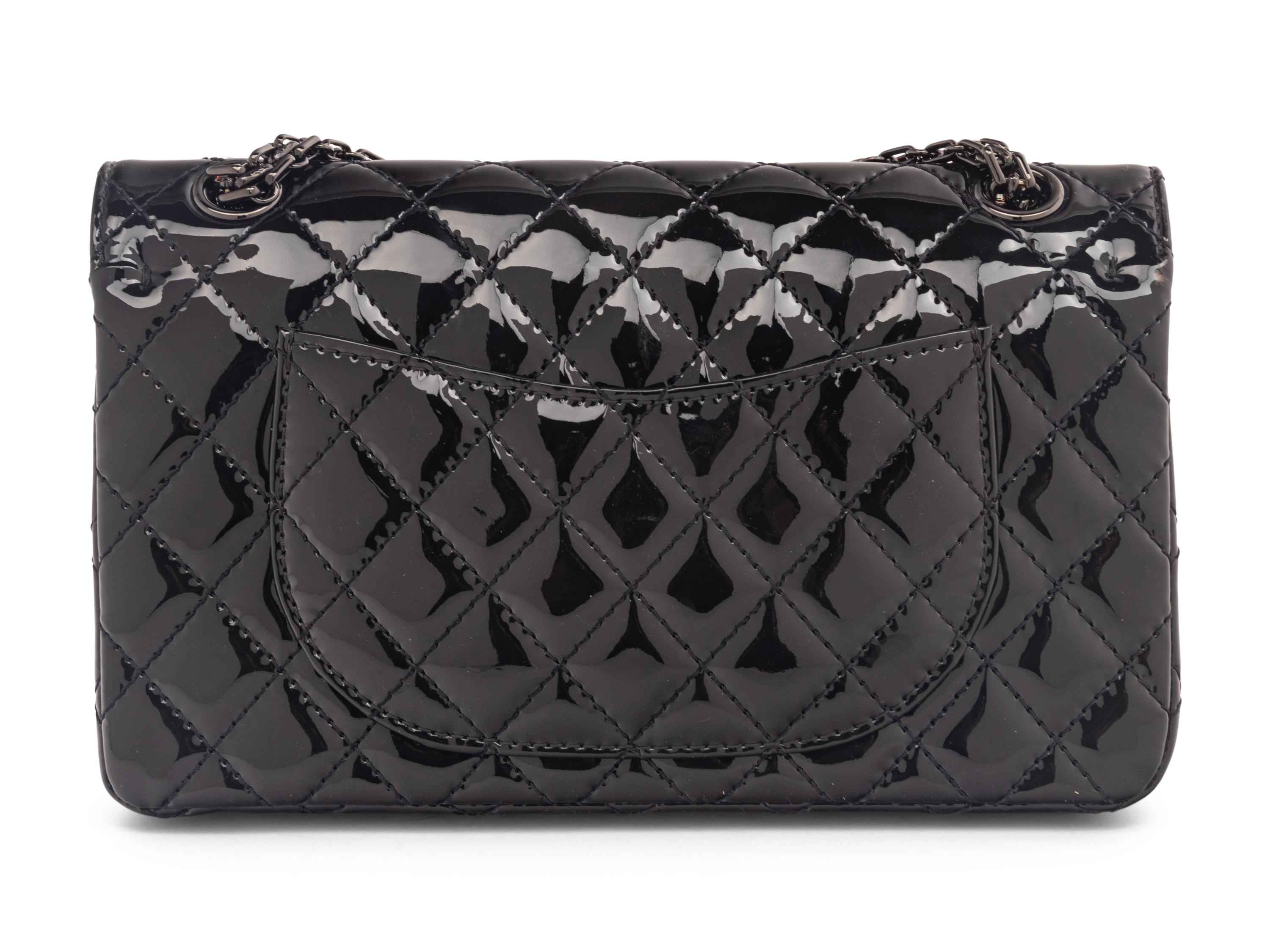 Chanel, Patent Leather 2.55 Reissue Double Flap Bag