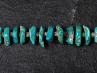Southwestern Turquoise Nugget Necklace and Eagle Pendant