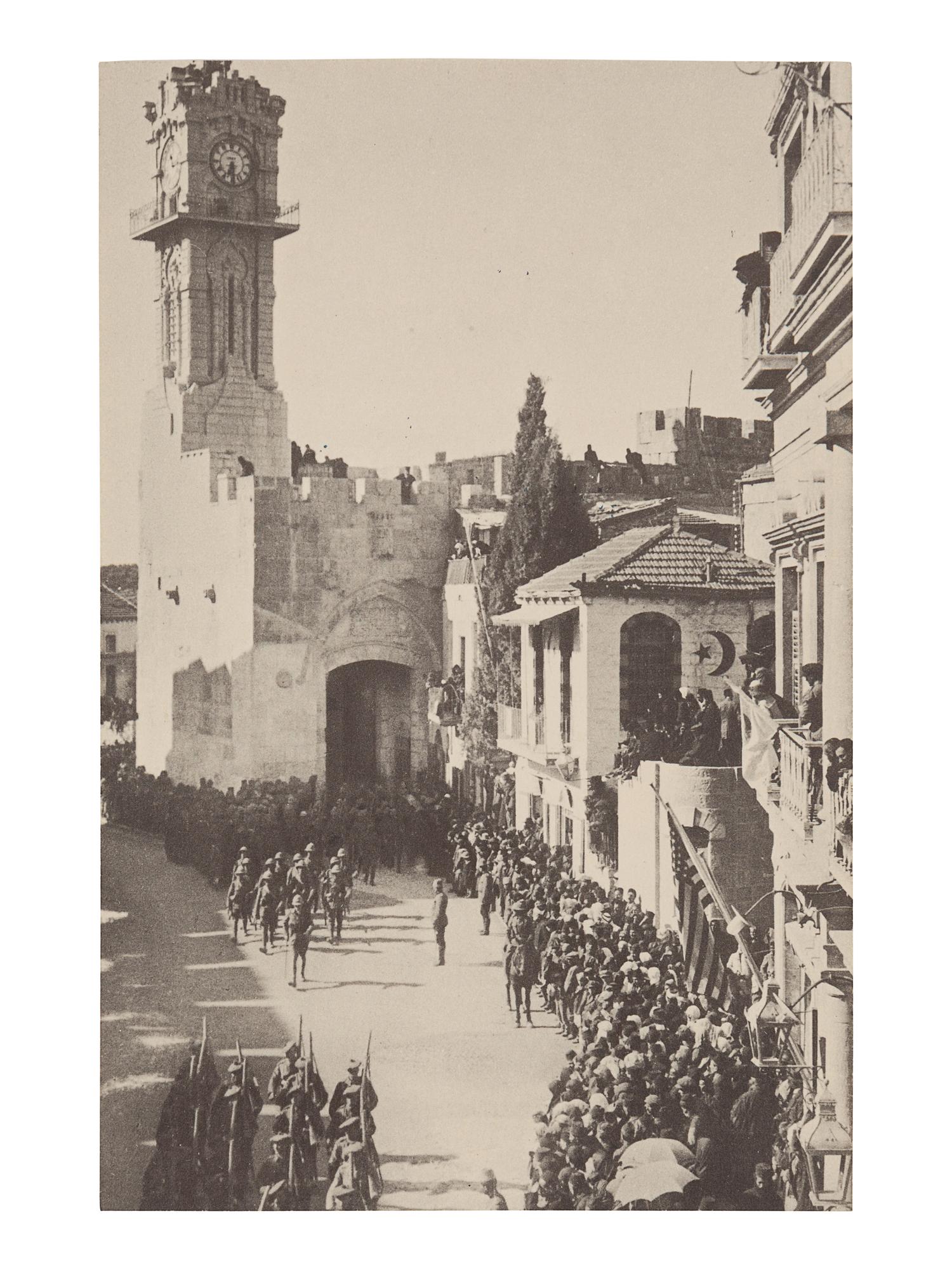 [LAWRENCE, T. E.] -- ALLENBY, Edmund Henry Hynman, 1st Viscount Allenby of Megiddo (1861-1936). Photographic print portrait of Allenby in his military uniform, photo by H. Walter Barnett, signed “Edmund H. Allenby / General”. [N.d., ca 1917]. With caption Commander in Chief of the Egyptian Expeditionary Force from June 1917.
