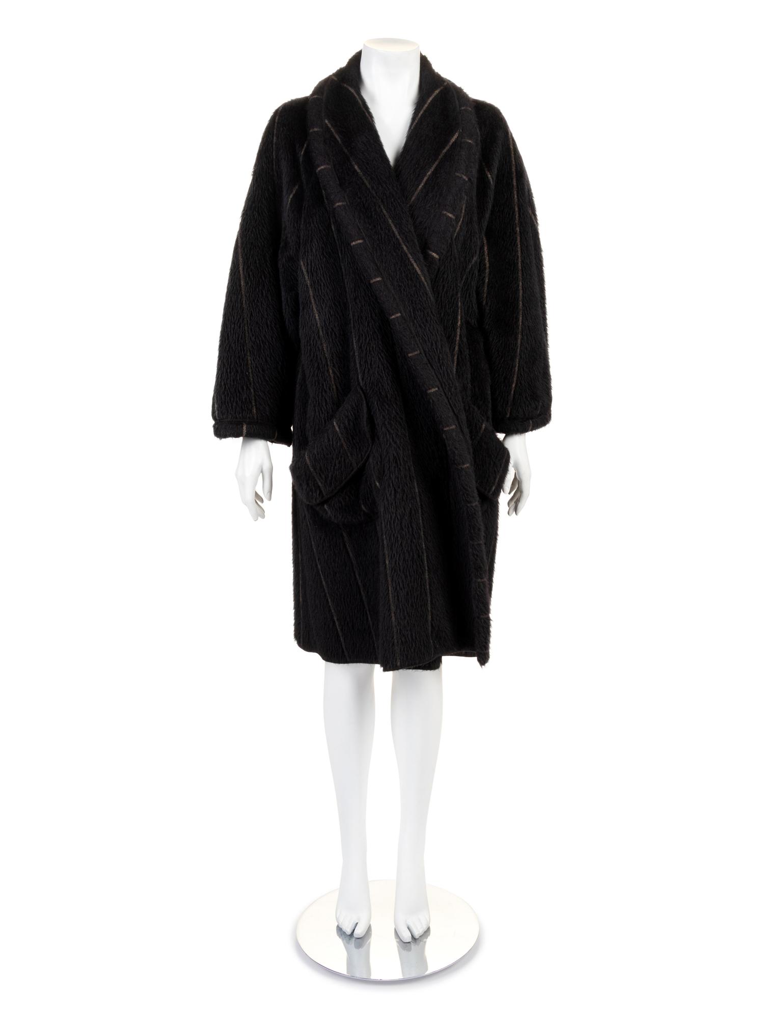Fendi Wool Coat 1980-90s