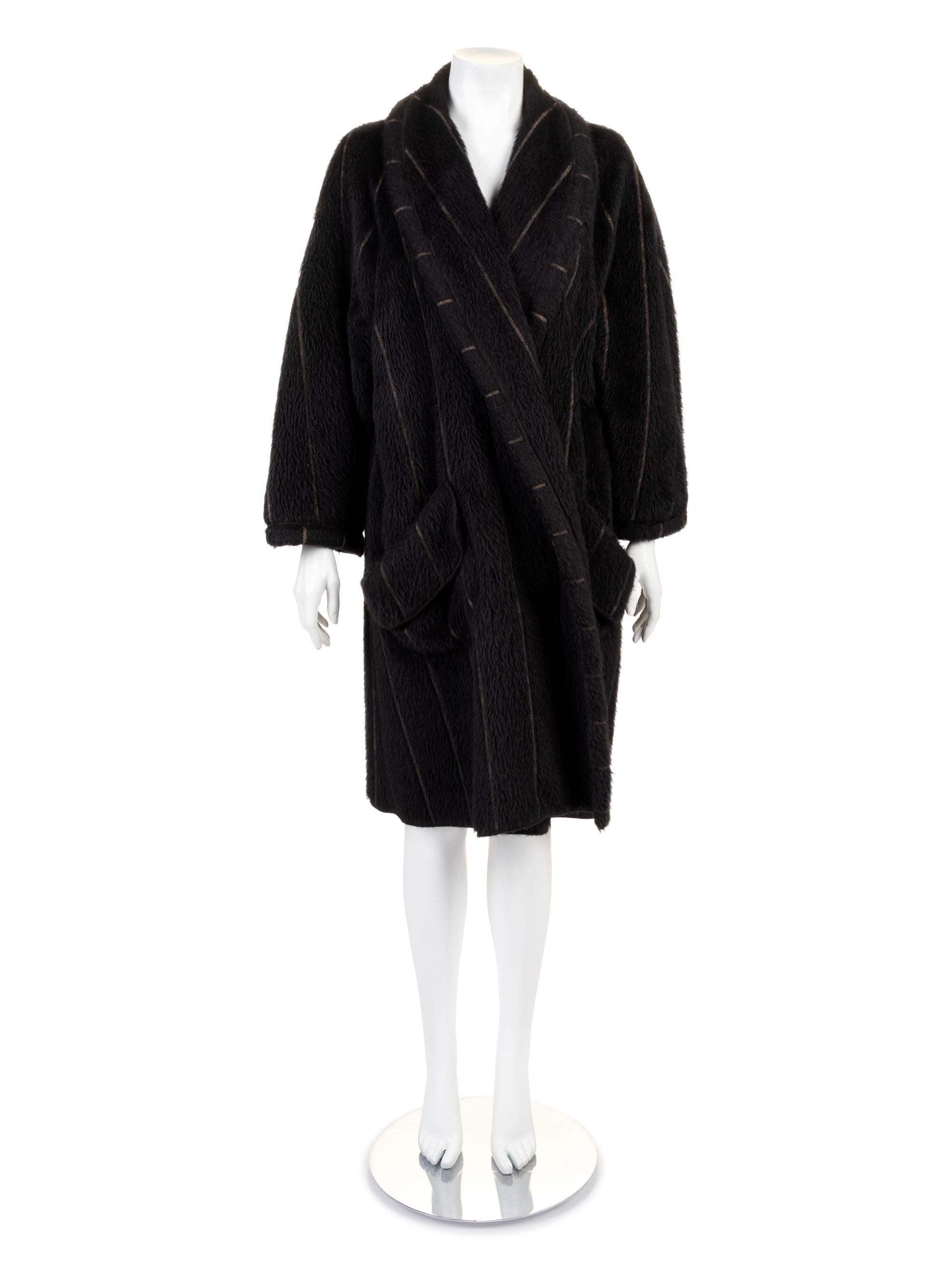 Fendi Wool Coat 1980-90s