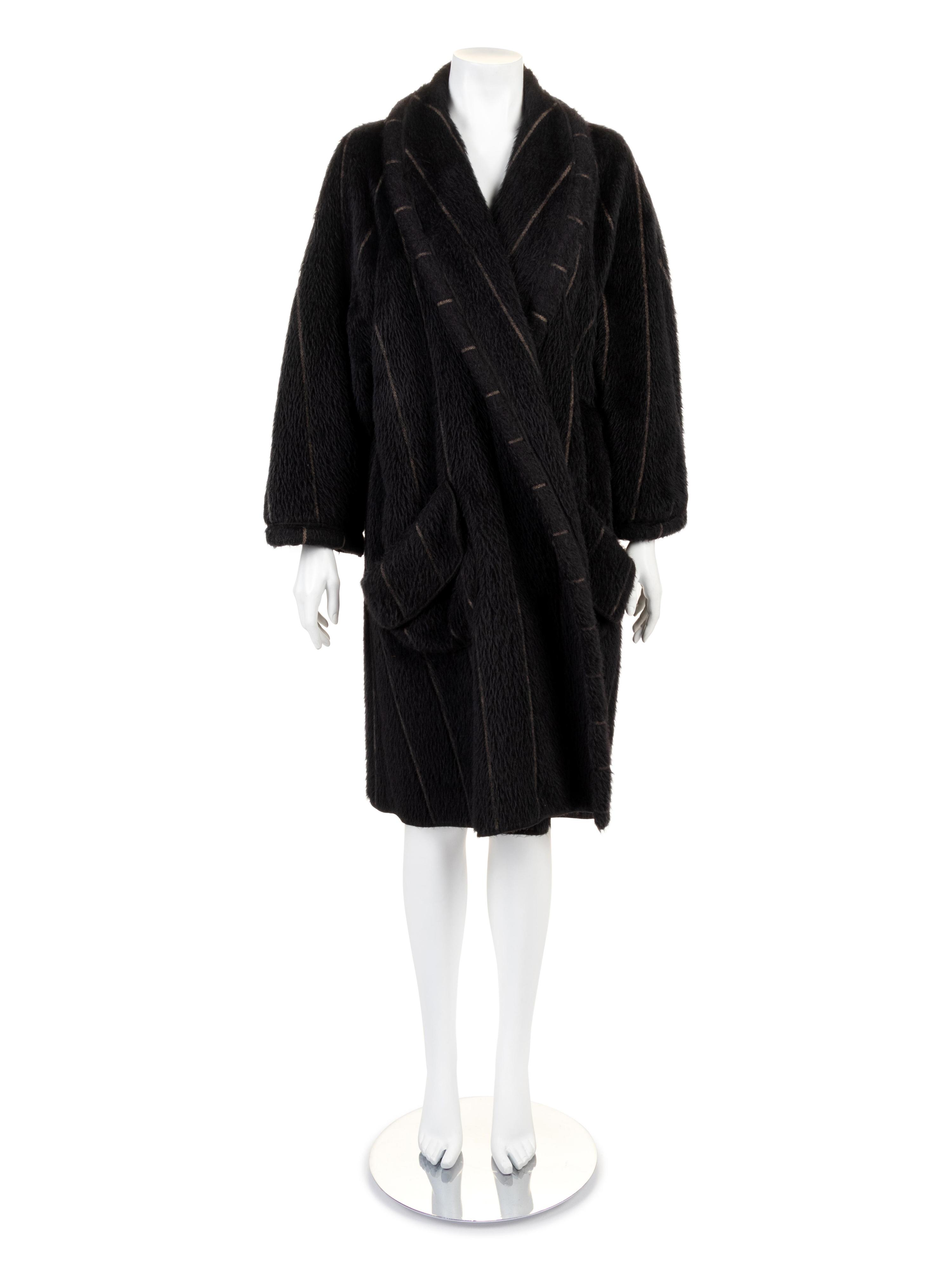 Fendi Wool Coat 1980-90s