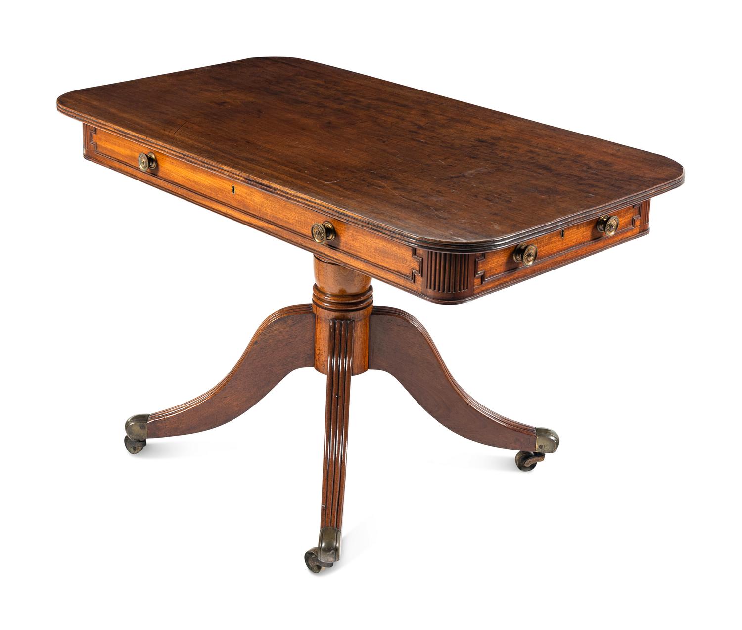 A Regency Mahogany Side Table