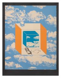 Magritte Sky ( from Some Town Without a Name portfolio )