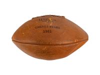 Mike Ditka’s 1961 Chicago Bears Team-Signed Football Formerly Displayed at Mike Ditka's Restaurant