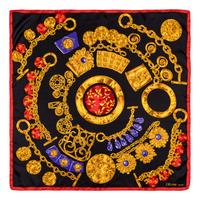Five French Designer Silk Scarves