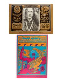 [MUSIC] -- [POSTERS]. MOUSE, Stanley, KELLEY, Alton, and MOSCOSO, Victor, artists. A group of 8 Family Dog posters from 1967, comprising: