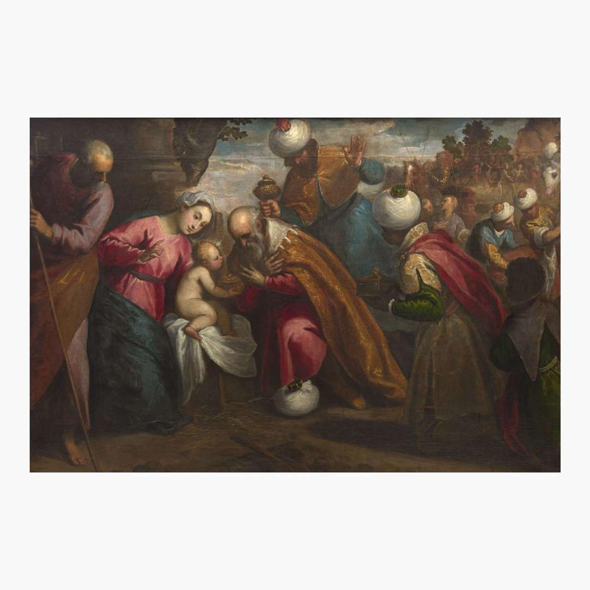 Jacopo Palma il Giovane (Italian, B.C. 1548–1628) The Adoration of the Magi