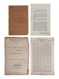 [CIVIL WAR]. A large group of war-era pamphlets on topics including politics, battles, foreign relations, debt, and the draft, comprising:
