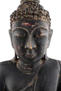 Two Seated Figures of Buddha