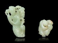 Two Chinese Jade ‘Figural’ Carvings