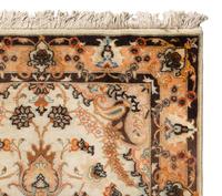 A Tabriz Wool and Silk Runner